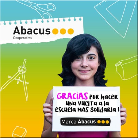 ¡GRACIAS POR HACER UNA VUELTA AL COLE MÁS SOLIDARIA!