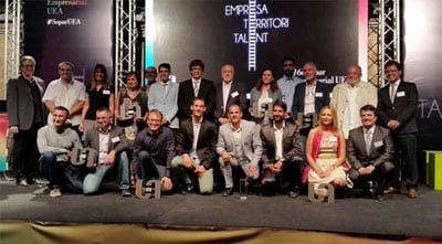Abacus cooperativa recibe el Premio a la Entidad 2016 de la Unió d’Empresaris d’Anoia