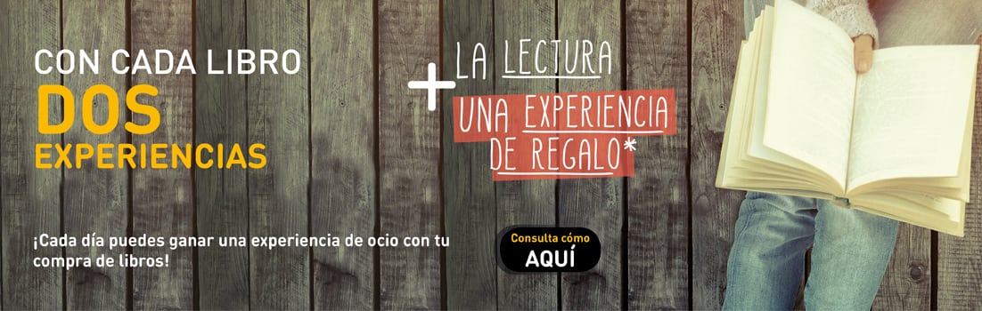 Con cada libro dos experiencias: la lectura + una experiencia de regalo