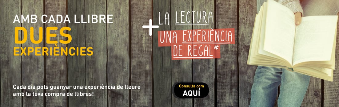 Amb cada llibre dues experiències: La lectura + una experiència de regal