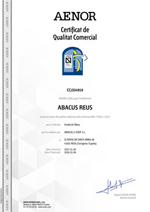 AENOR Certificat de Qualitat Comercial