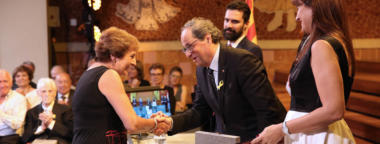 Abacus recibe la Creu de Sant Jordi como referente en el mundo cooperativo