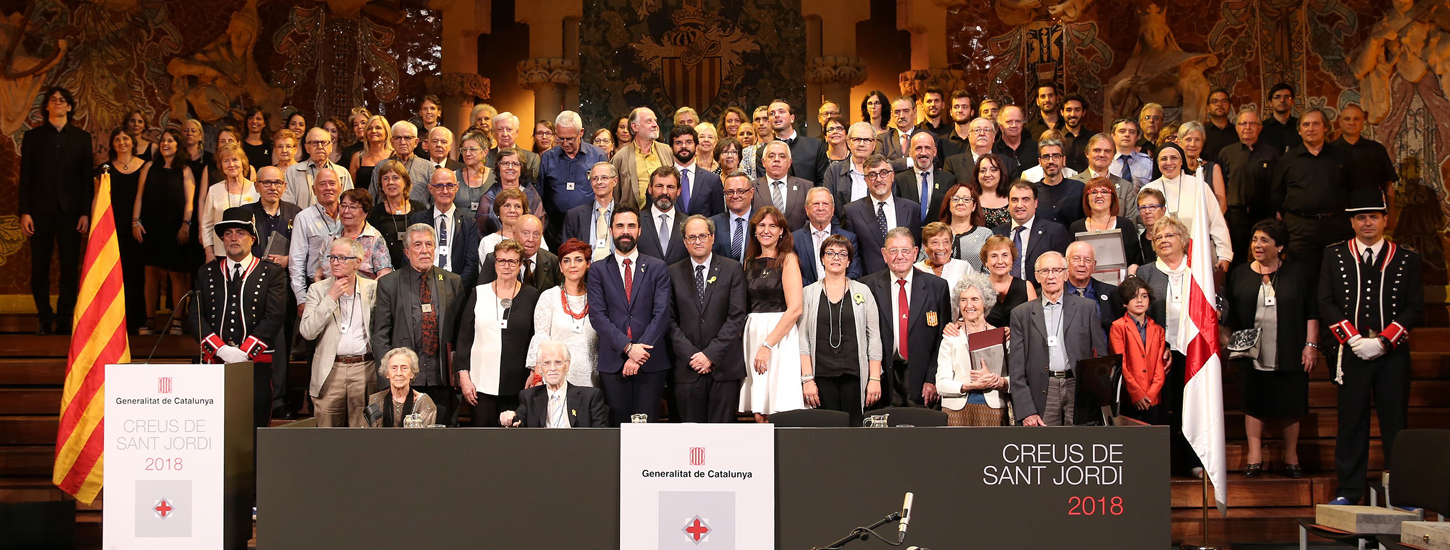 Abacus rep la Creu de Sant Jordi com a referent del món cooperatiu