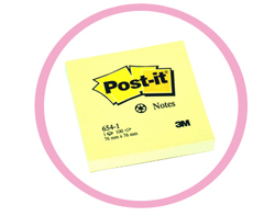 Bloques Post-it reciclados