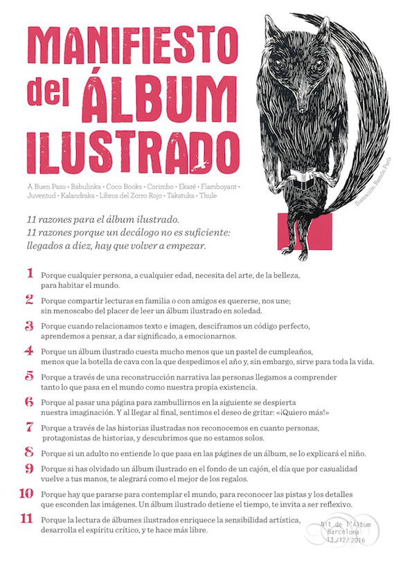 Manifiesto del Álbum Ilustrado Manifiesto del Álbum Ilustrado