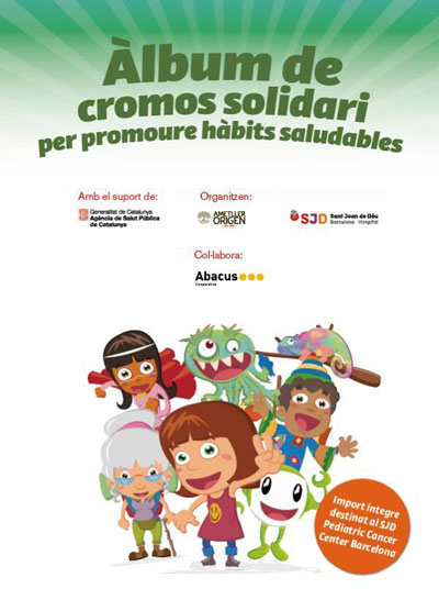 El proyecto, un álbum de cromos, tiene un trasfondo solidario y los beneficiós van destinados al SJD Pediatric Cancer Center Barcelona del Hospital