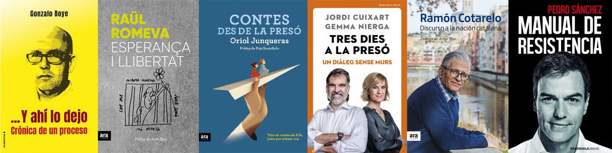 Libros que se abren en la actualidad política