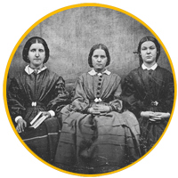Las hermanas Brontë (Currer, Ellis i Acton Bell, 1816/1820 - 1848/1855)