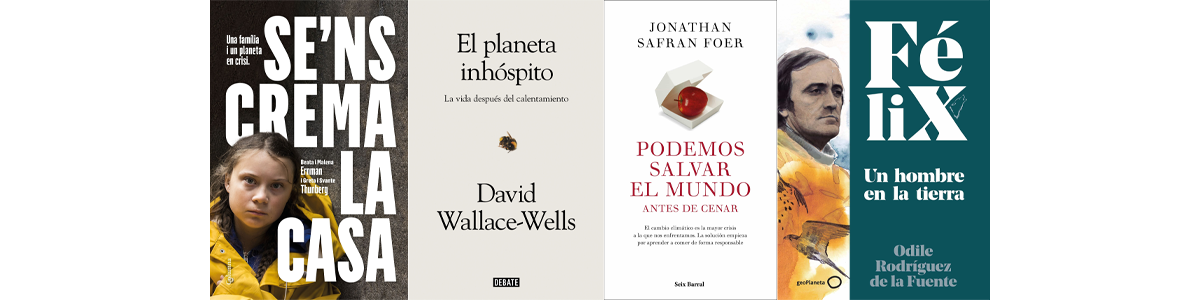 Llibres i medi ambient: el millor costat de la quarantena