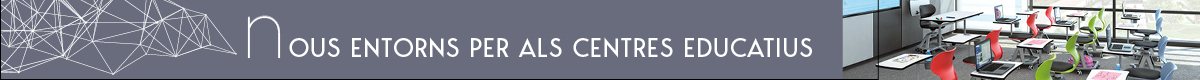 Nous entorns amb espais individuals als centres educatius