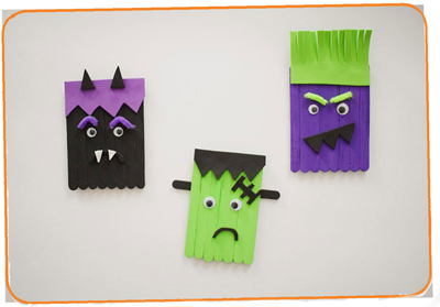 Petits monstres de Halloween