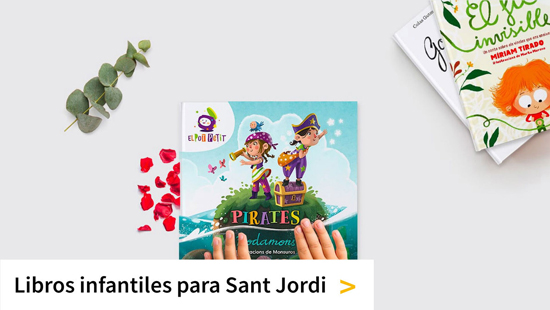 Libros infantiles por Sant Jordi